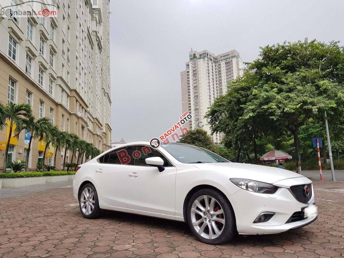 Cần bán xe Mazda 6 2.5 AT sản xuất năm 2016, màu trắng, giá chỉ 610 triệu-1