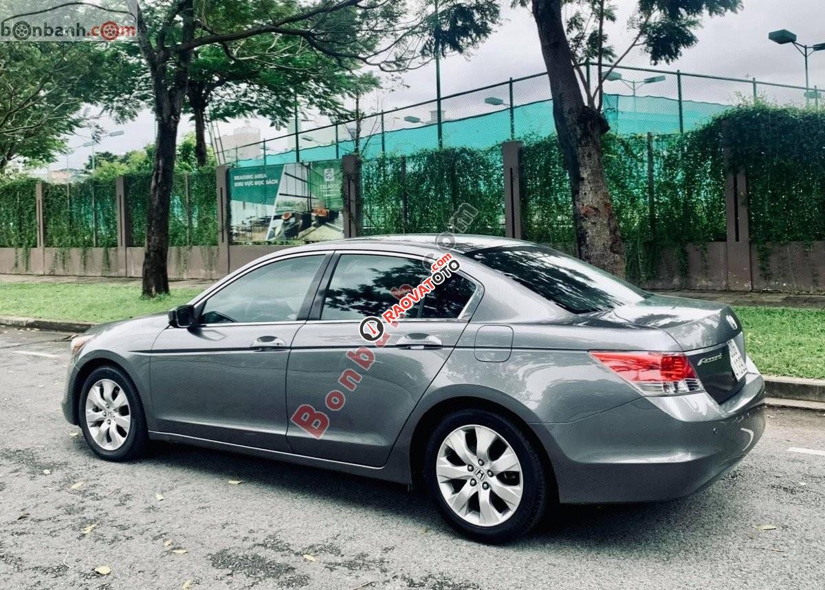 Cần bán gấp Honda Accord 2.4 AT đời 2007, màu xám, nhập khẩu -1