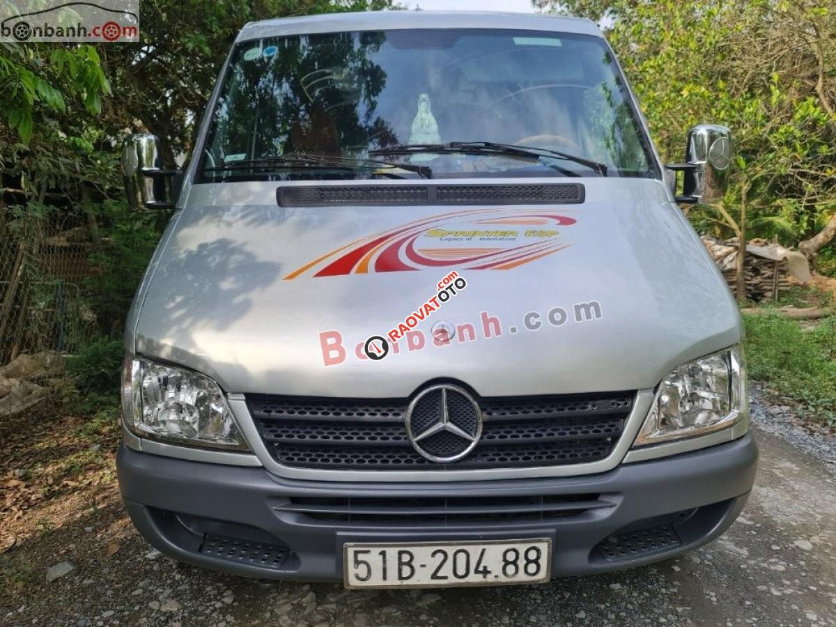 Bán xe Mercedes Sprinter 311 sản xuất năm 2009, màu bạc-1