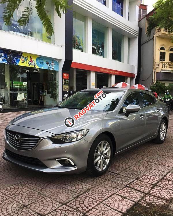 Cần bán xe Mazda 6 2.0L sản xuất năm 2016, màu xám, giá tốt-4