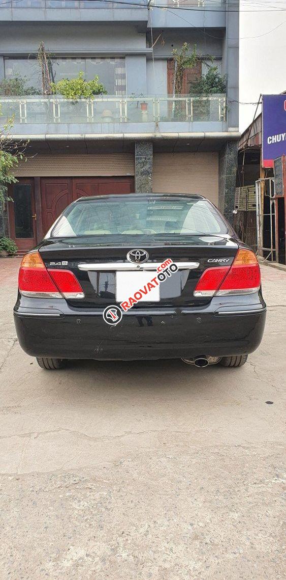 Bán Toyota Camry 2.4G 2006, màu đen, giá chỉ 295 triệu-1