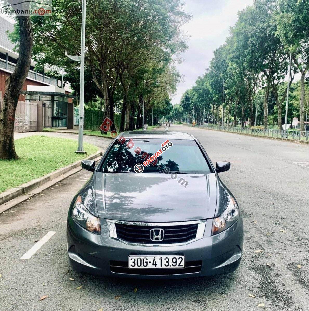 Cần bán gấp Honda Accord 2.4 AT đời 2007, màu xám, nhập khẩu -0