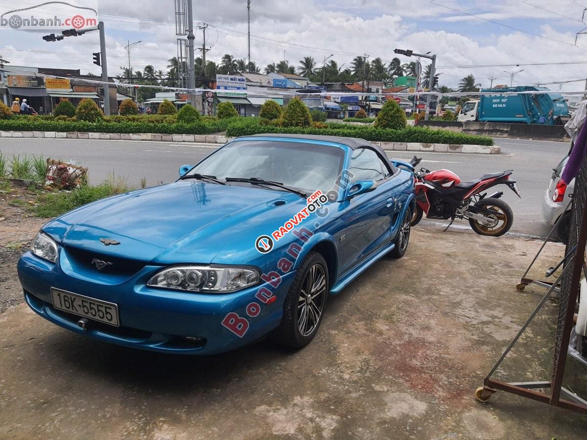 Bán Ford Mustang năm 1994, màu xanh lam, xe nhập-9