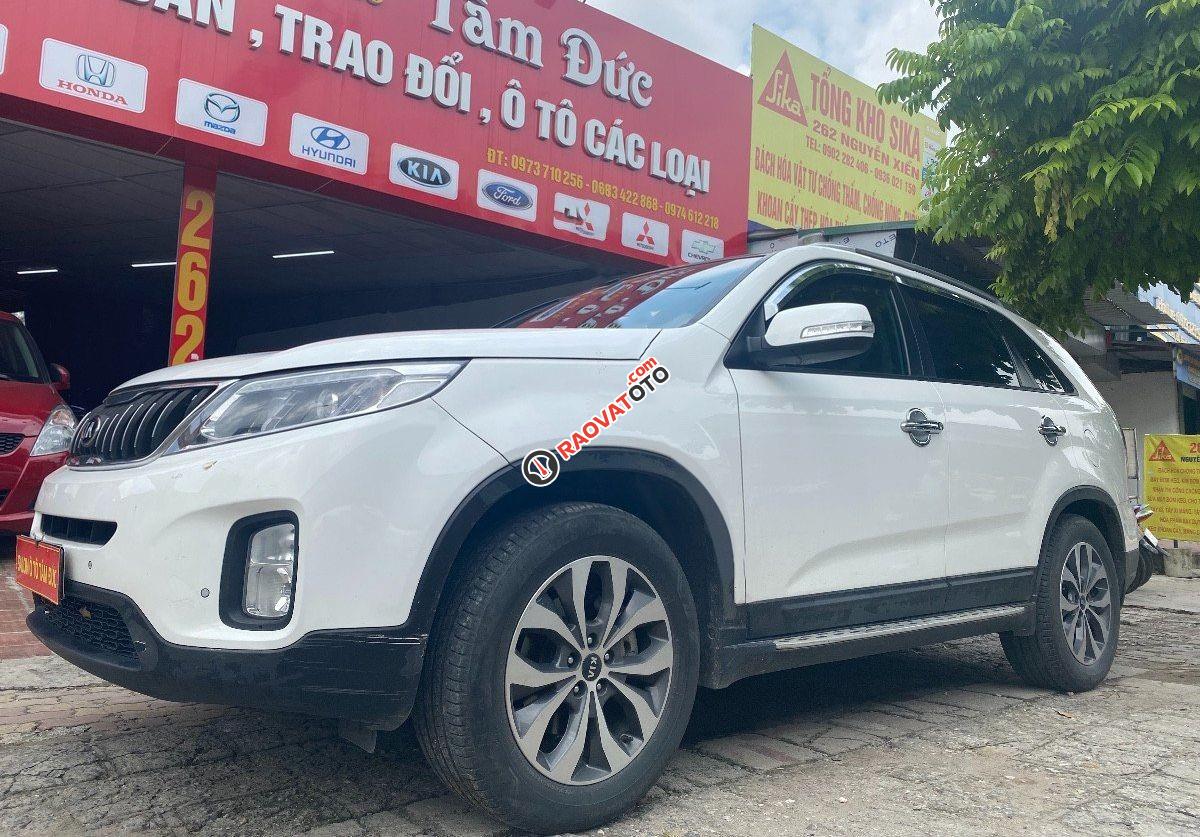 Bán ô tô Kia Sorento GAT năm 2017, màu trắng  -0