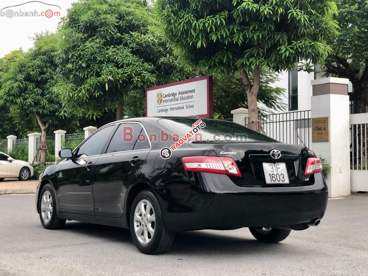 Bán Toyota Camry 2.5 LE sản xuất 2010, màu đen, nhập khẩu, 575tr-2