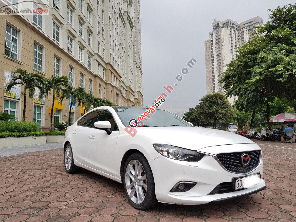 Cần bán xe Mazda 6 2.5 AT sản xuất năm 2016, màu trắng, giá chỉ 610 triệu-2