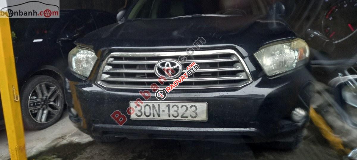 Cần bán Toyota Highlander 3.5 V6 2009, màu đen, xe nhập chính chủ-0