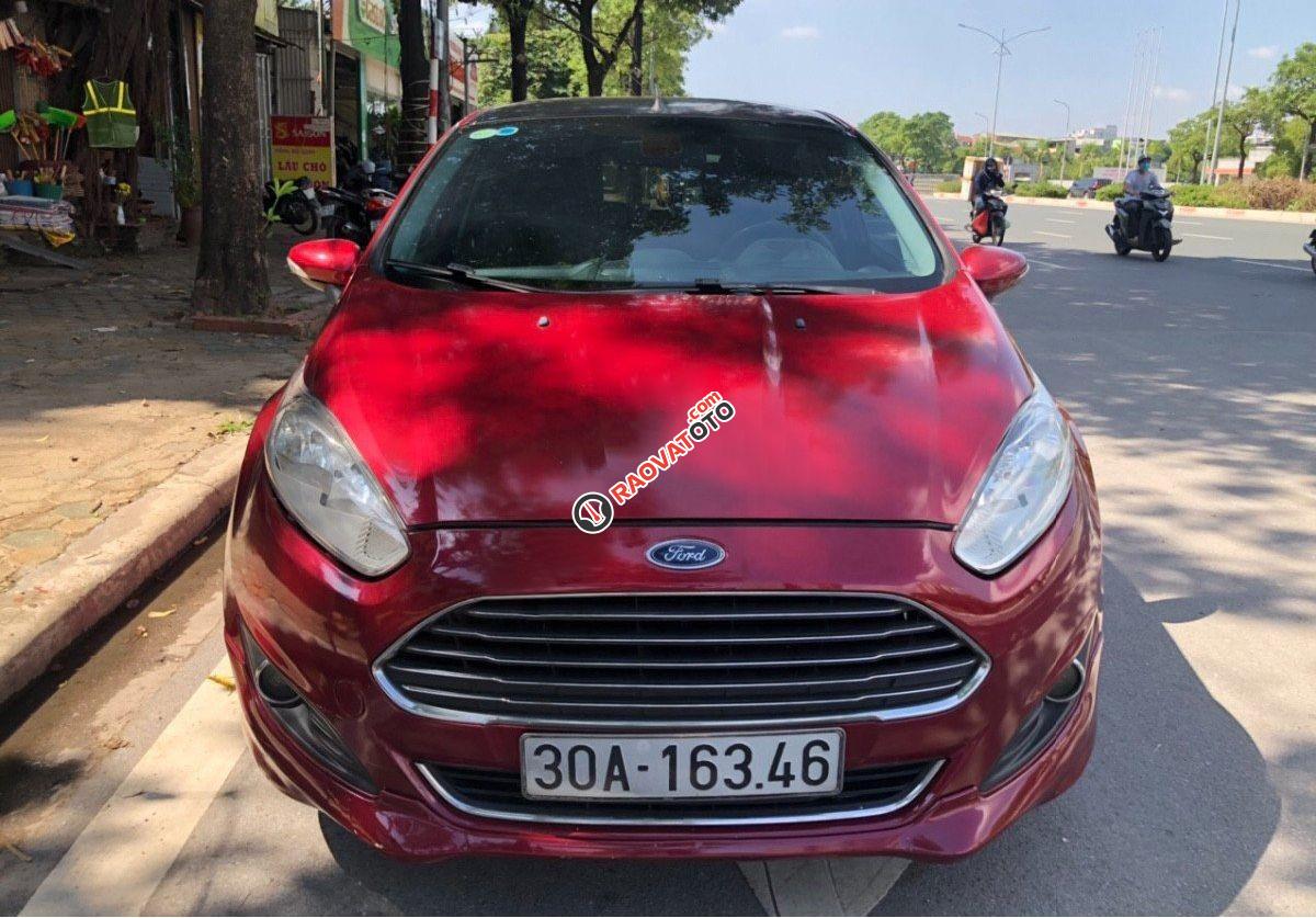 Bán Ford Fiesta 1.0 AT Ecoboost đời 2014, màu đỏ còn mới, 335tr-0