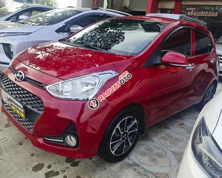 Bán Hyundai Grand i10 1.0 MT sản xuất năm 2017, màu đỏ, xe nhập, giá 260tr-7