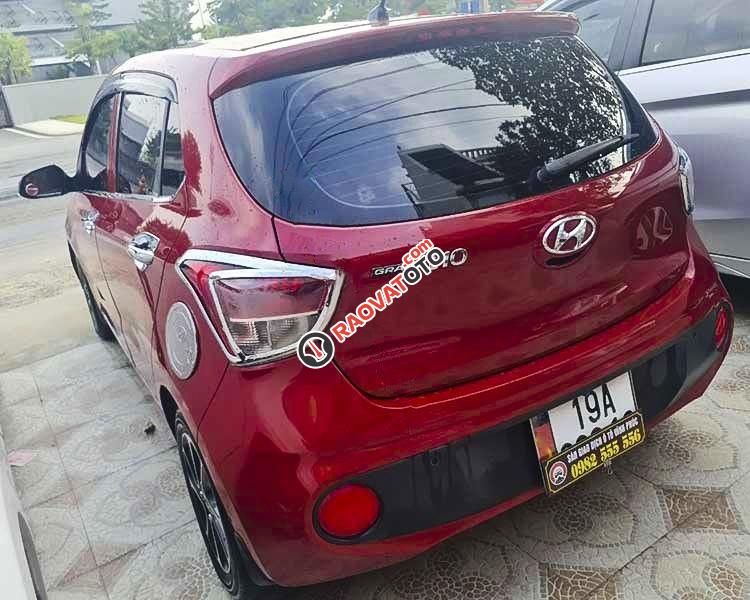 Bán Hyundai Grand i10 1.0 MT sản xuất năm 2017, màu đỏ, xe nhập, giá 260tr-2