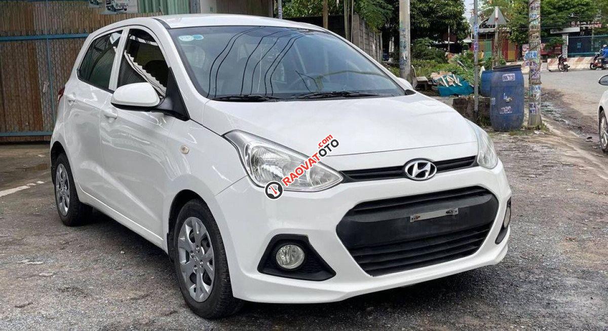 Bán ô tô Hyundai Grand i10 1.0MT sản xuất năm 2017, màu trắng  -5