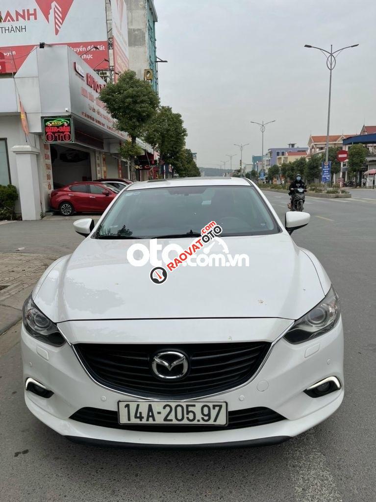 Bán Mazda 6 2.0 năm sản xuất 2016, màu trắng-1