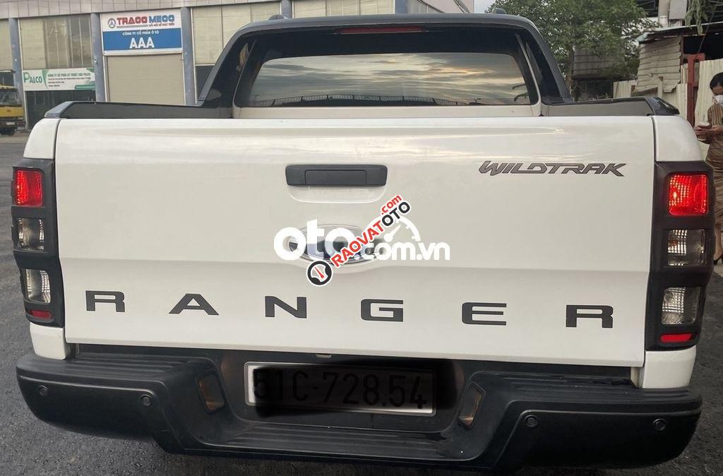 Bán Ford Ranger Wildtrak đời 2015, màu trắng, nhập khẩu-2