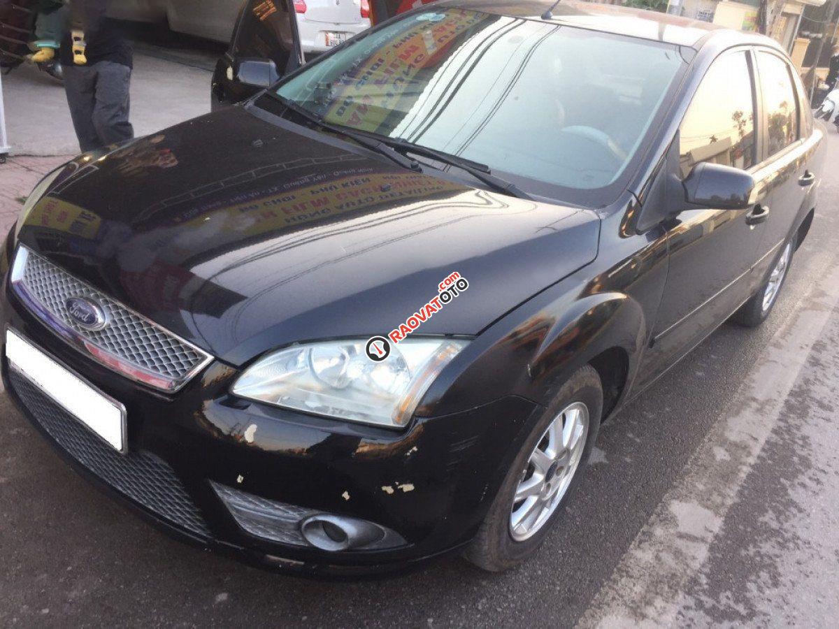 Bán ô tô Ford Focus 1.8 MT đời 2009, màu đen xe gia đình, 165tr-4