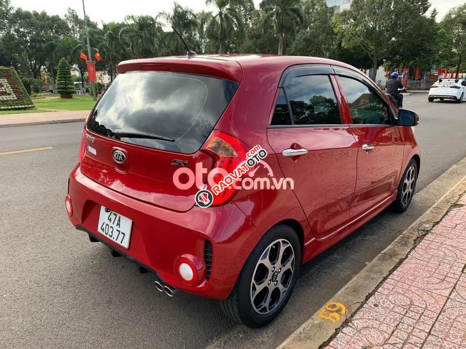 Cần bán Kia Morning AT 2015, màu đỏ, xe nhập xe gia đình, 266 triệu-4