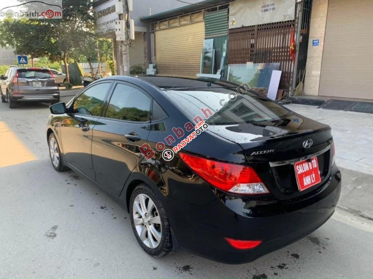 Bán xe Hyundai Accent 1.4 MT năm sản xuất 2014, màu đen -5