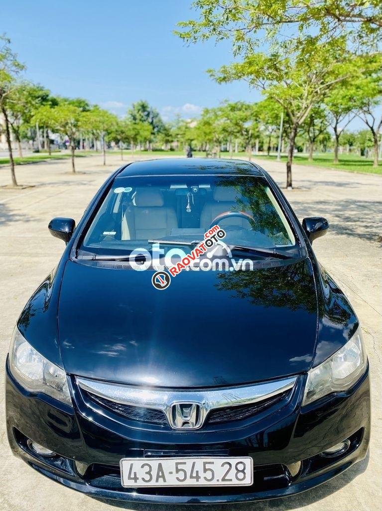 Bán Honda Civic 1.8MT năm 2009, màu đen xe gia đình-5