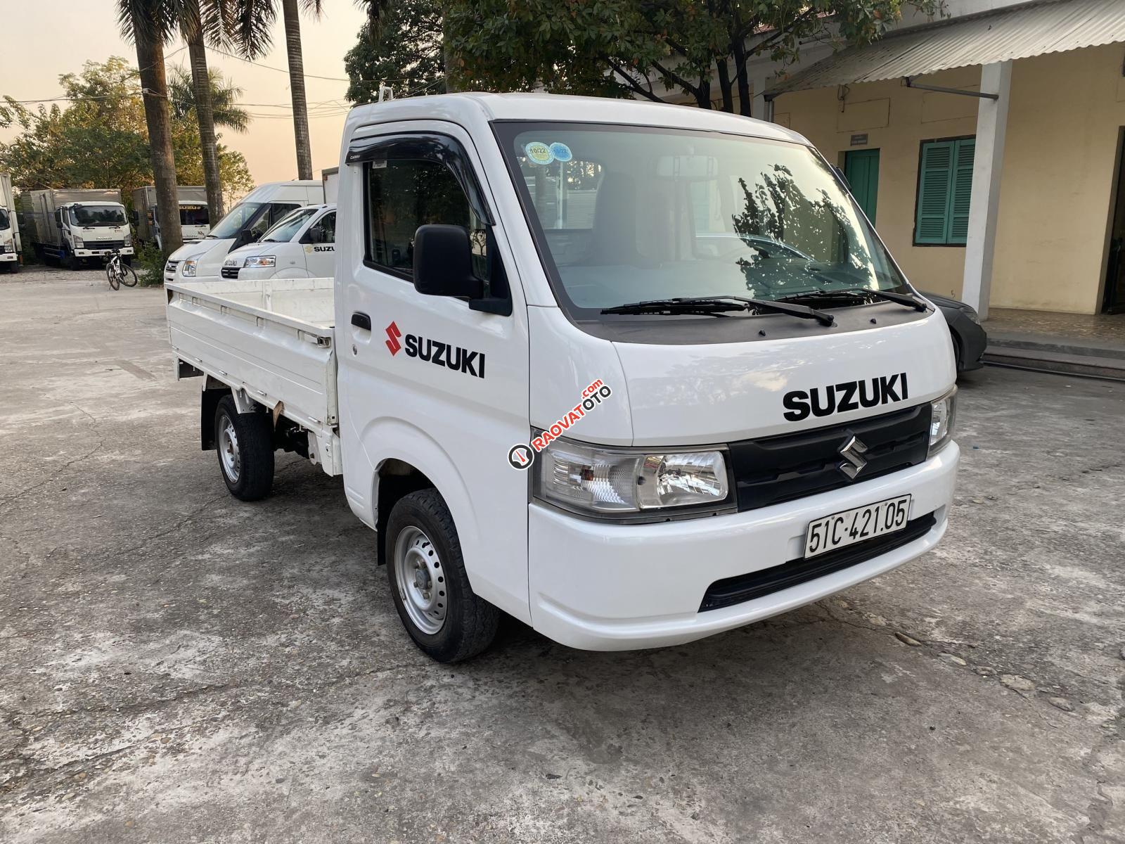 Bán Suzuki- Carry Pro đời 2019, đăng ký 2020, tải thùng lửng, xe đi 3.8 vạn km-1