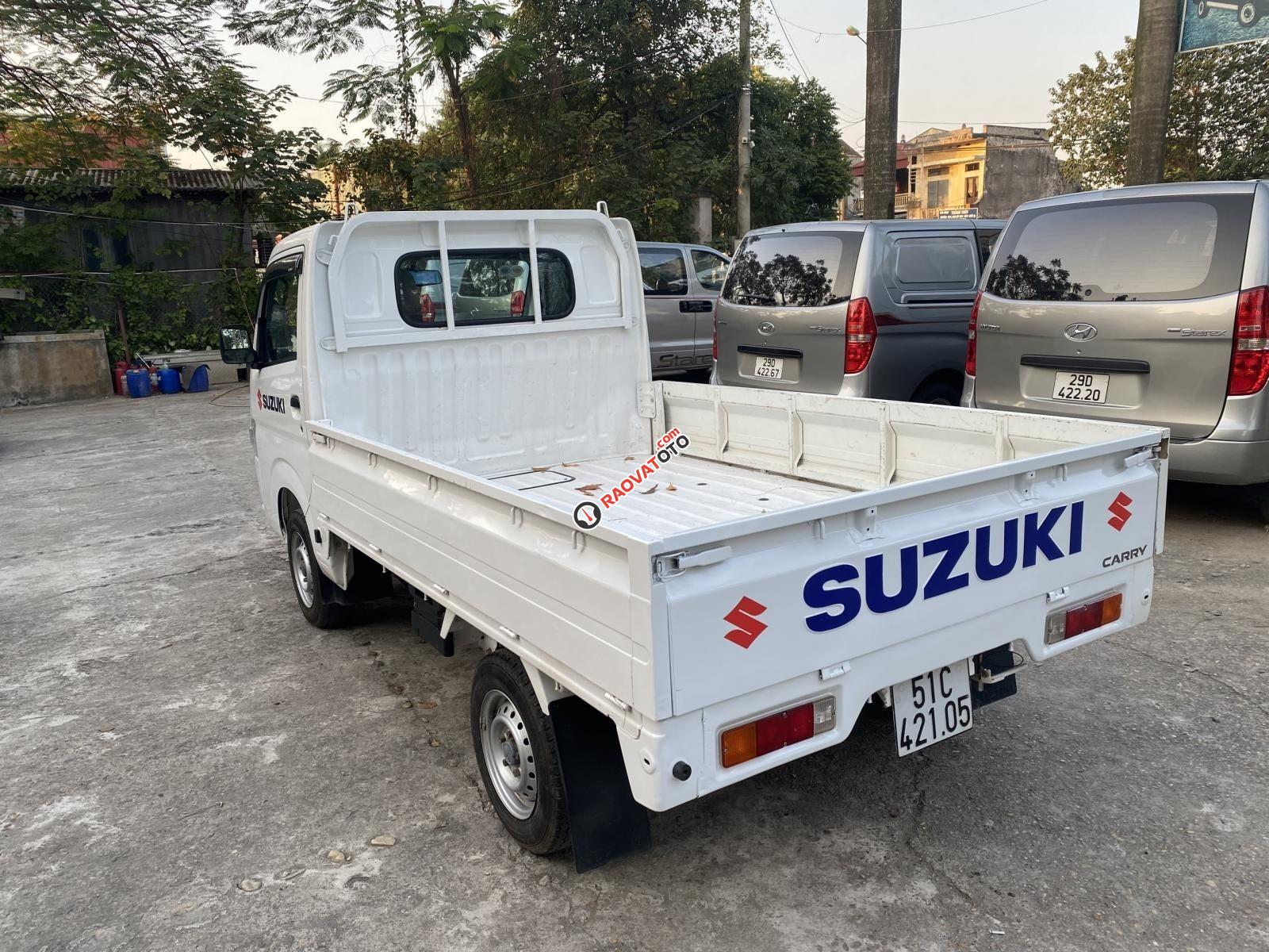 Bán Suzuki- Carry Pro đời 2019, đăng ký 2020, tải thùng lửng, xe đi 3.8 vạn km-3