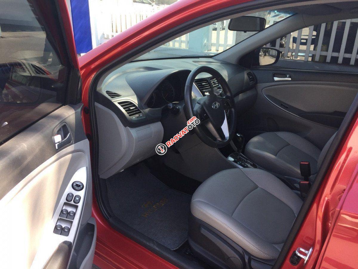 Cần bán lại xe Hyundai Accent Blue 2015, màu đỏ, nhập khẩu Hàn Quốc, giá chỉ 408 triệu-4
