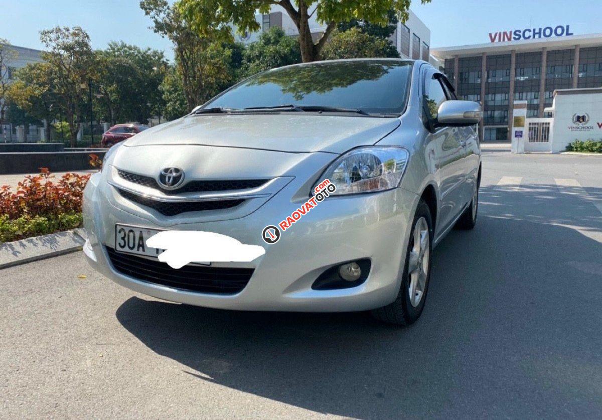 Bán Toyota Vios 1.5G 2008, màu bạc, giá 285tr-0