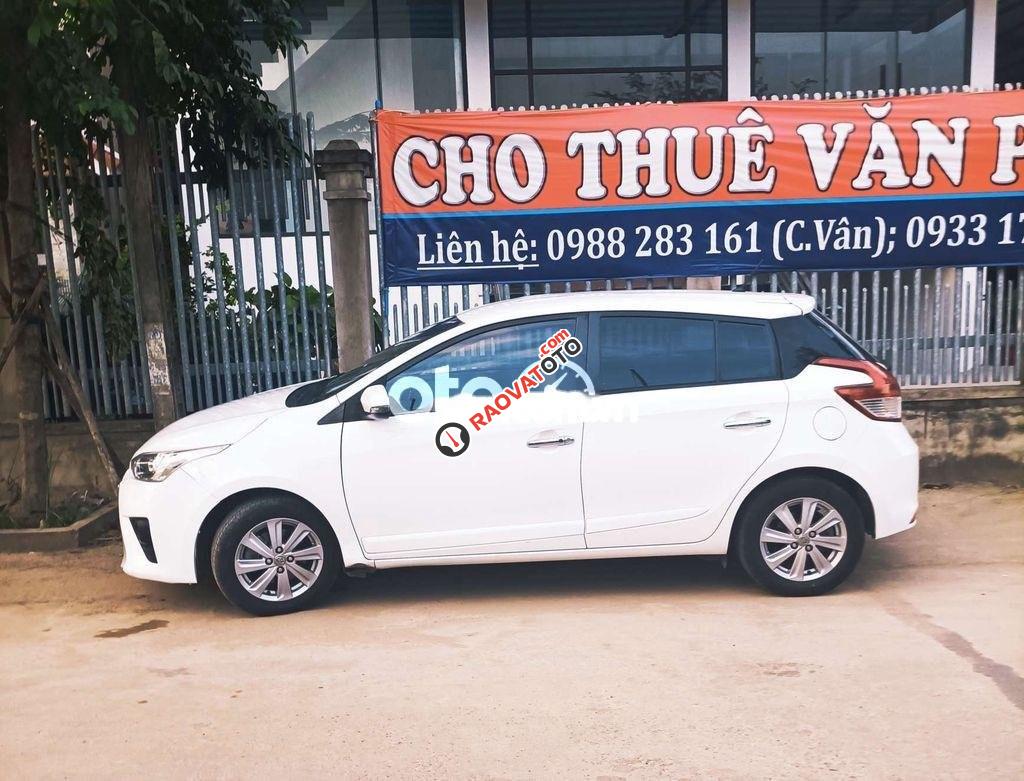 Bán Toyota Yaris G đời 2014, màu trắng, nhập khẩu nguyên chiếc chính chủ-1