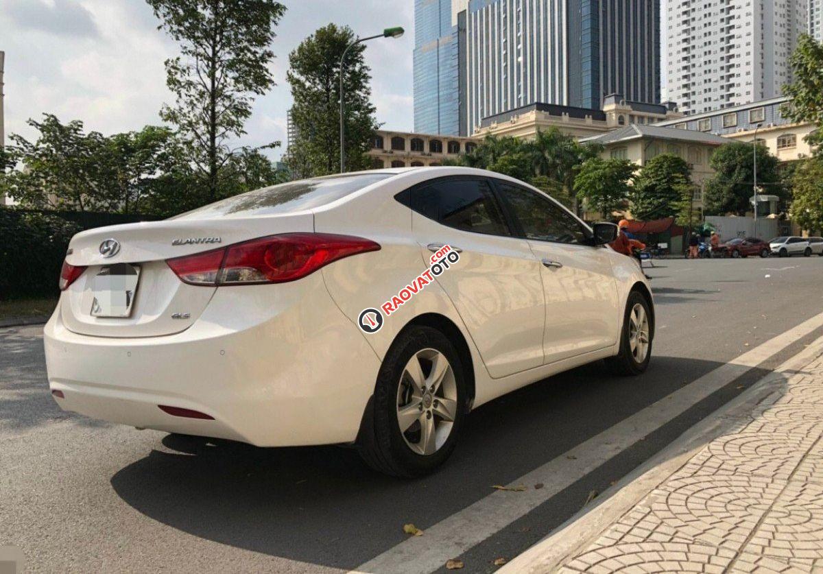 Cần bán xe Hyundai Elantra GLS đời 2013, màu trắng, nhập khẩu-2