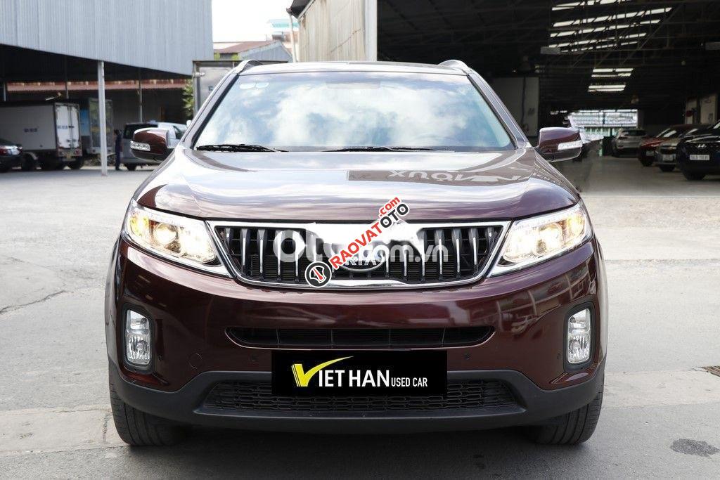 Cần bán lại xe Kia Sorento 2.4 GAT 2018, màu đỏ  -1