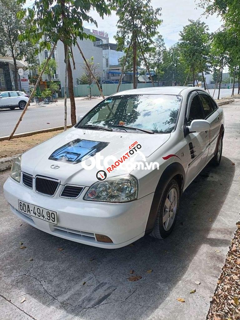 Bán Daewoo Lacetti MT 2004, màu trắng, xe nhập-9