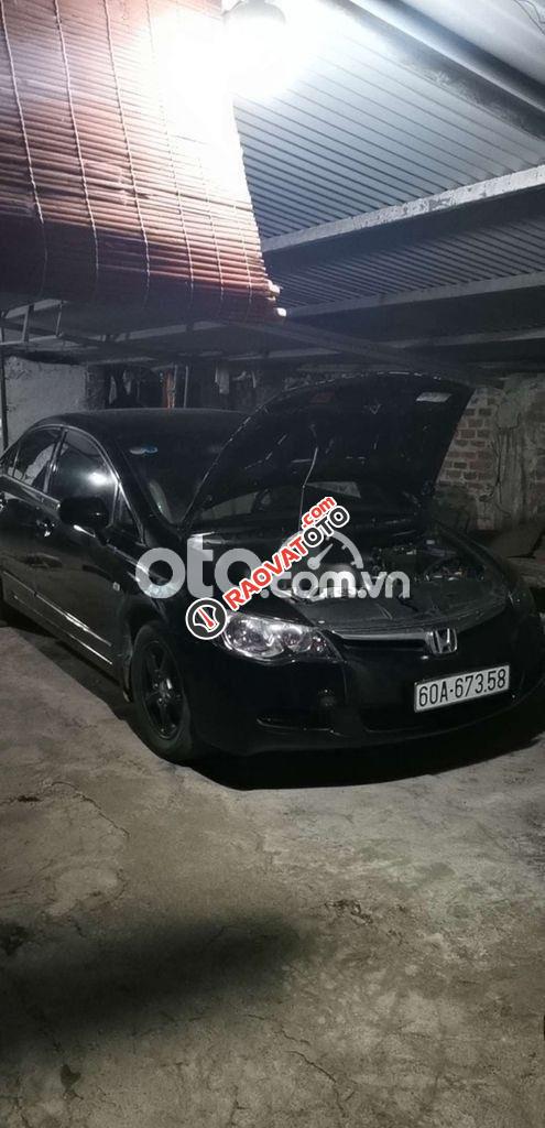 Cần bán xe Honda Civic MT đời 2007, màu đen, nhập khẩu-6