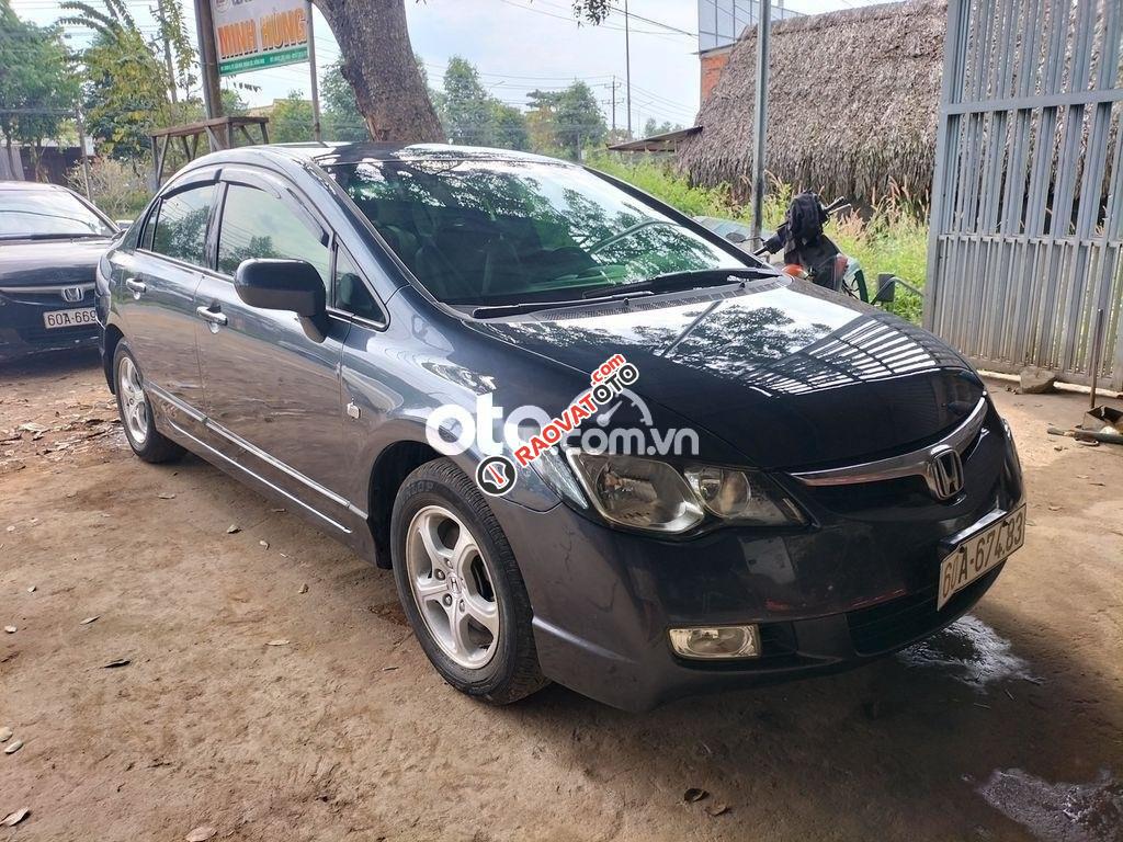Bán Honda Civic AT sản xuất 2007, màu xanh lam giá cạnh tranh-8