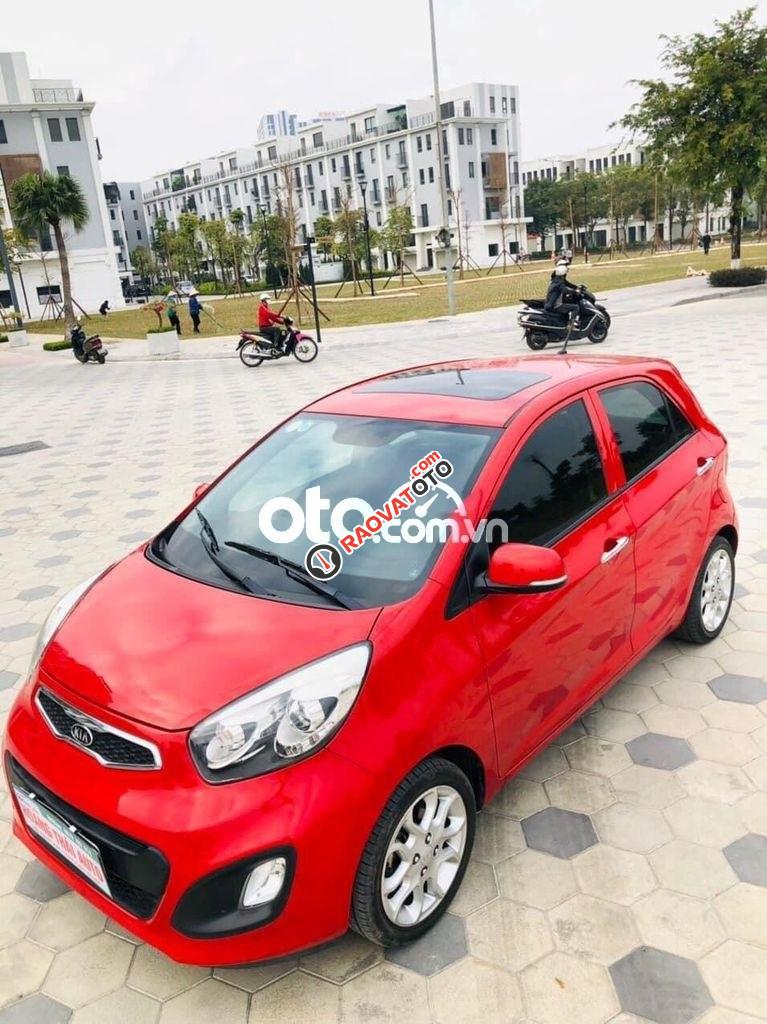 Xe Kia Picanto AT sản xuất 2013, màu đỏ còn mới-6