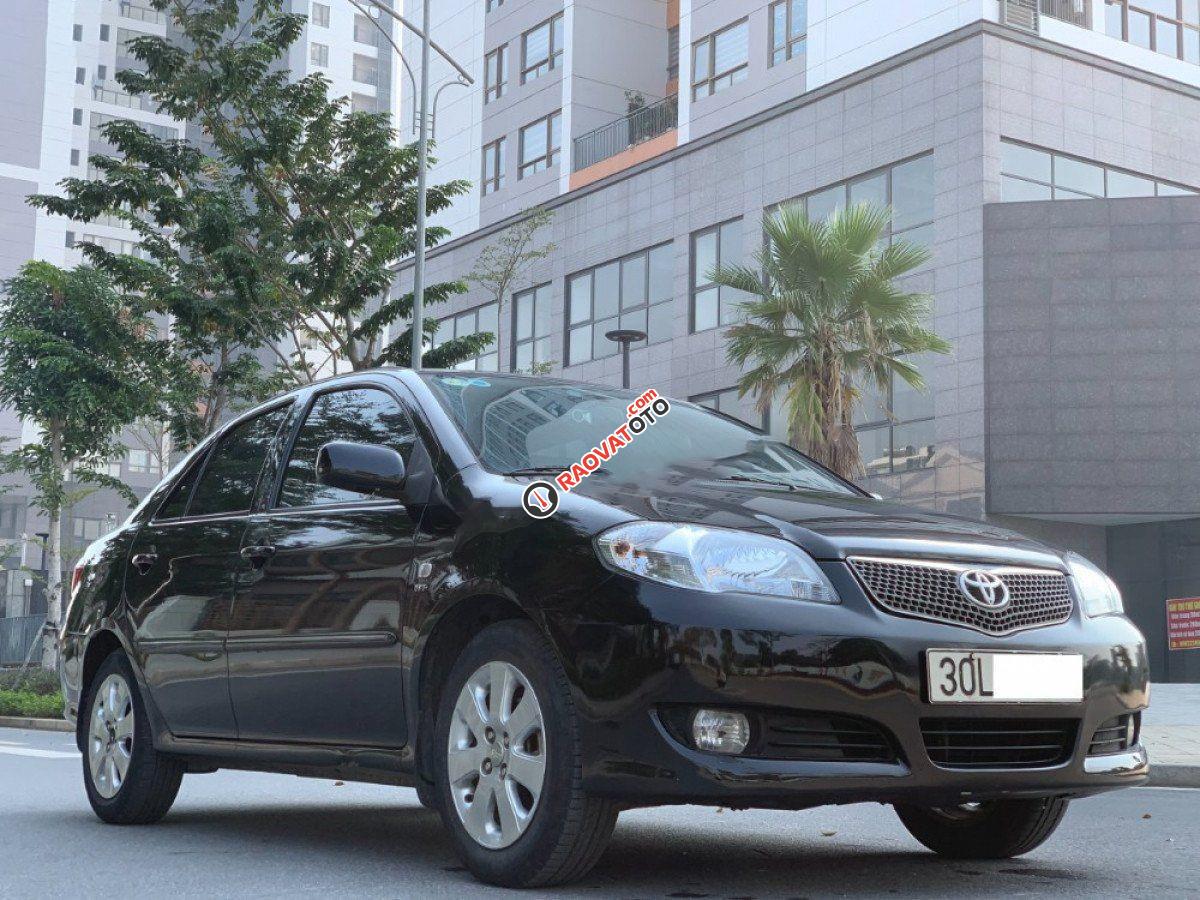 Bán Toyota Vios MT năm sản xuất 2007, màu đen-2