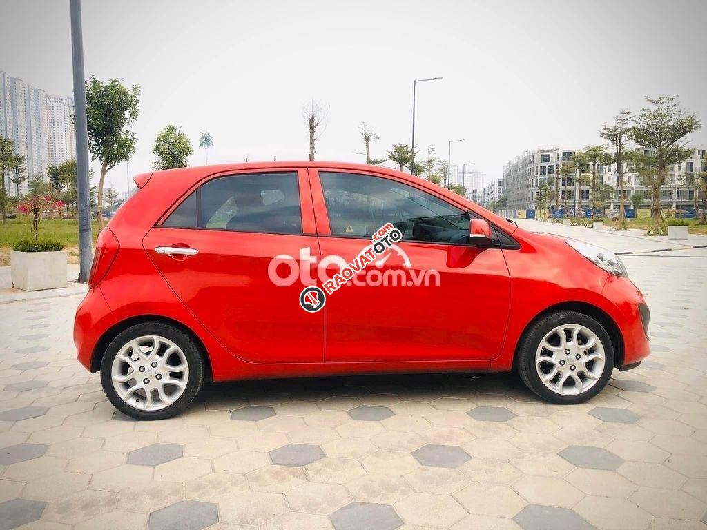 Xe Kia Picanto AT sản xuất 2013, màu đỏ còn mới-5