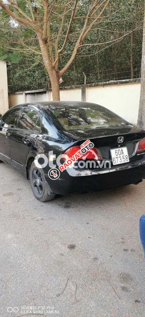 Cần bán xe Honda Civic MT đời 2007, màu đen, nhập khẩu-1