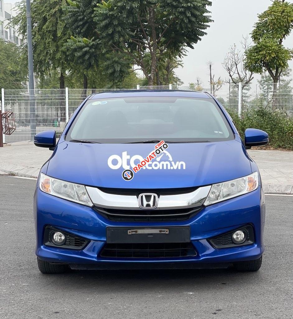 Cần bán gấp Honda City CVT 2015, màu xanh lam-9