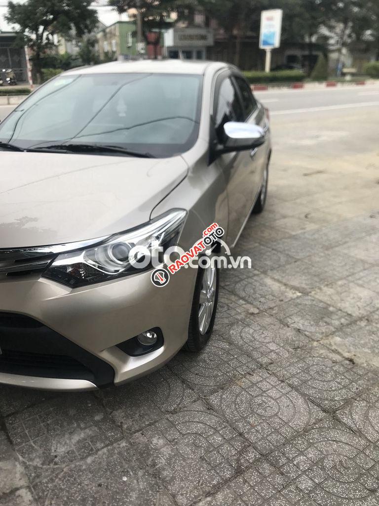 Bán Toyota Vios G đời 2016 màu ghi vàng, giá cạnh tranh-0