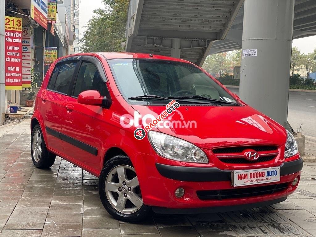 Bán Hyundai Getz 1.4AT đời 2006, màu đỏ, nhập khẩu nguyên chiếc -1