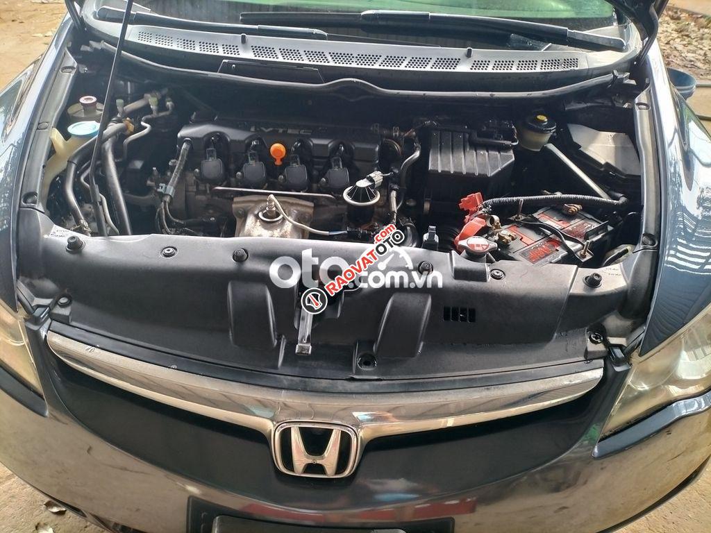 Bán Honda Civic AT sản xuất 2007, màu xanh lam giá cạnh tranh-9