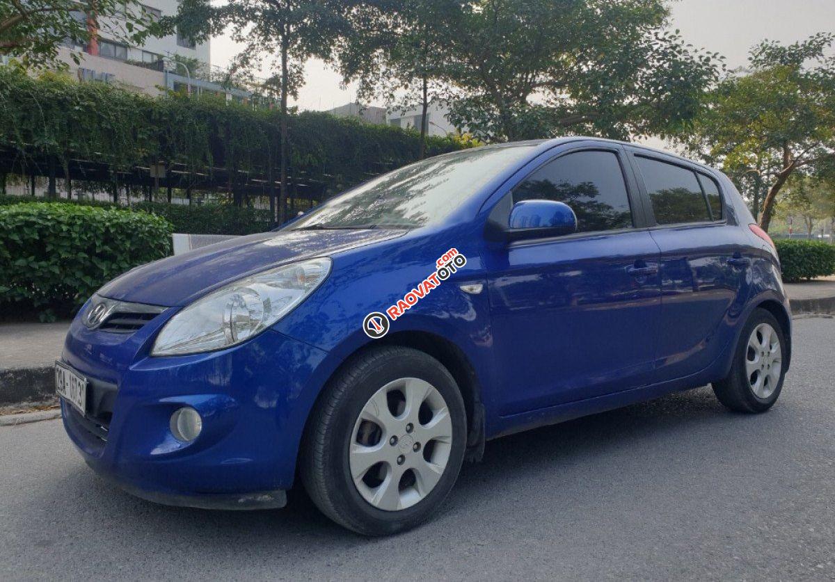 Bán xe Hyundai i20 1.4AT đời 2010, màu xanh lam, xe nhập số tự động giá cạnh tranh-0