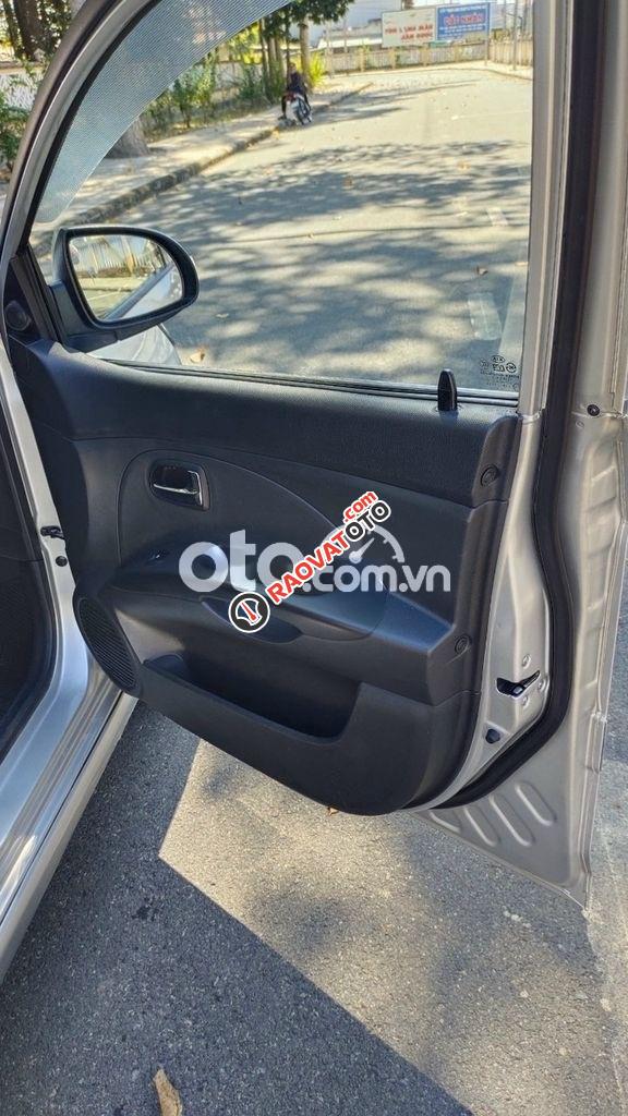 Bán xe Kia Morning SX AT 2009, màu bạc -4