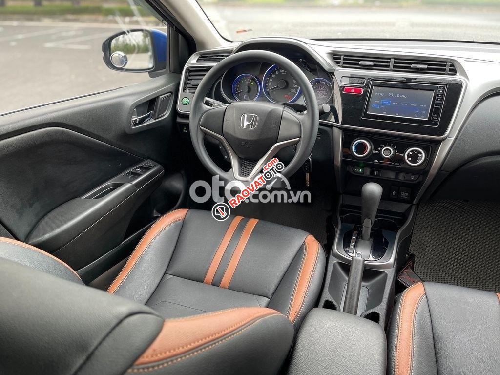 Cần bán gấp Honda City CVT 2015, màu xanh lam-1