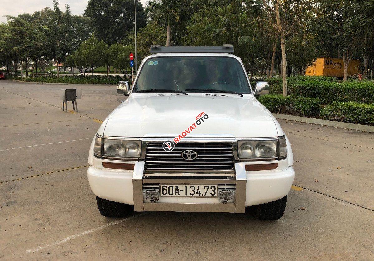 Cần bán gấp Toyota Land Cruiser 4WD đời 1990, màu trắng, nhập khẩu nguyên chiếc-5