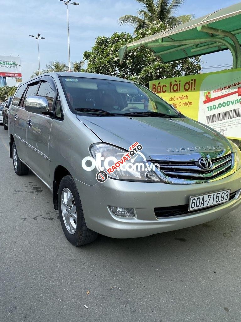 Bán Toyota Innova MT 2008, màu bạc, nhập khẩu xe gia đình-1