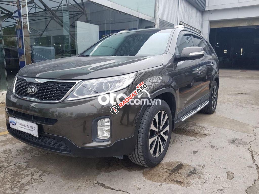 Bán ô tô Kia Sorento 2.4AT sản xuất năm 2016, màu nâu, nhập khẩu còn mới giá cạnh tranh-1