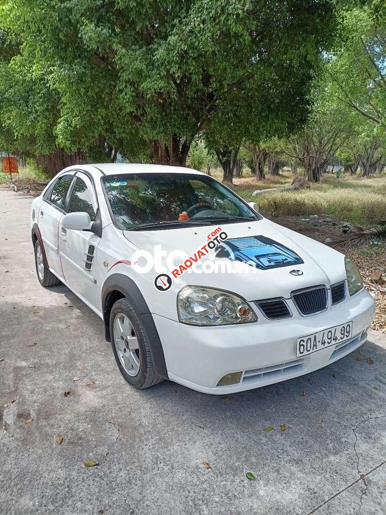 Bán Daewoo Lacetti MT 2004, màu trắng, xe nhập-6