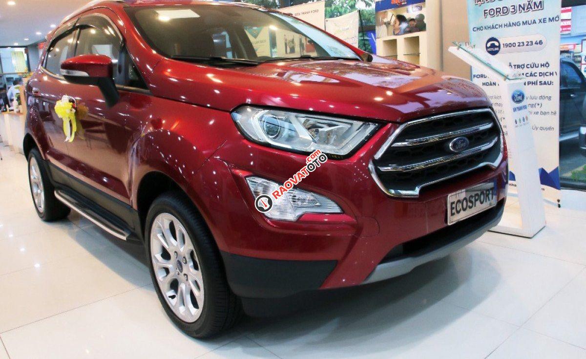 Cần bán Ford EcoSport Titanium 1.5 AT đời 2021, màu đỏ-2