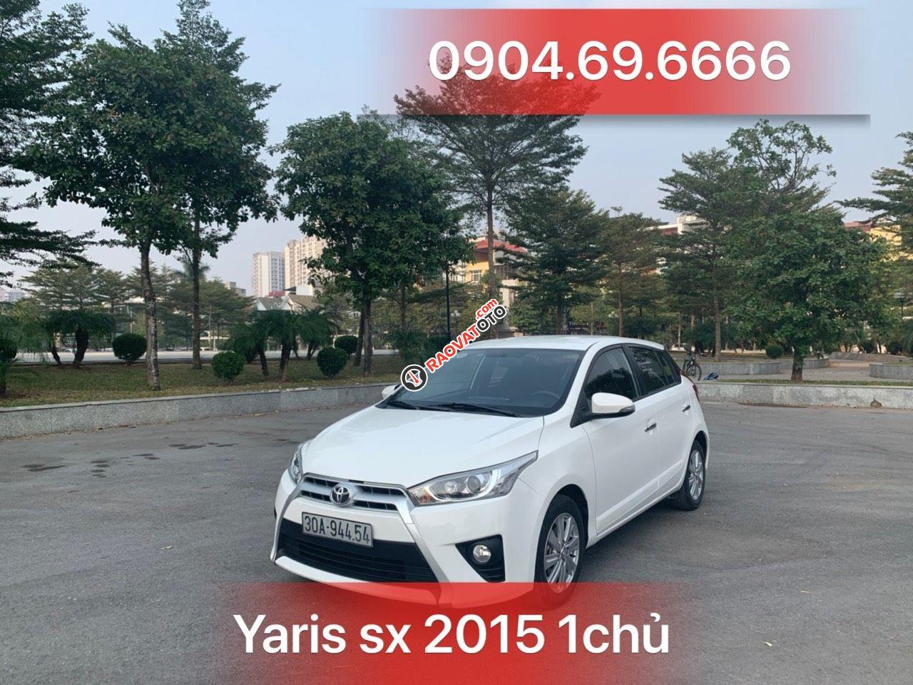 Bán Toyota Yaris 1.5 G sx 11/2015 1 chủ siêu mới-0