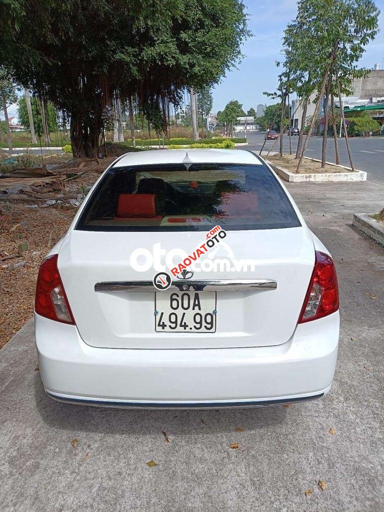 Bán Daewoo Lacetti MT 2004, màu trắng, xe nhập-0