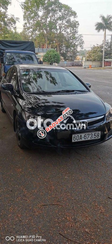 Cần bán xe Honda Civic MT đời 2007, màu đen, nhập khẩu-2